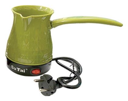 Sutai Ηλεκτρικό Μπρίκι 800W με Χωρητικότητα 500ml Πράσινο AGC