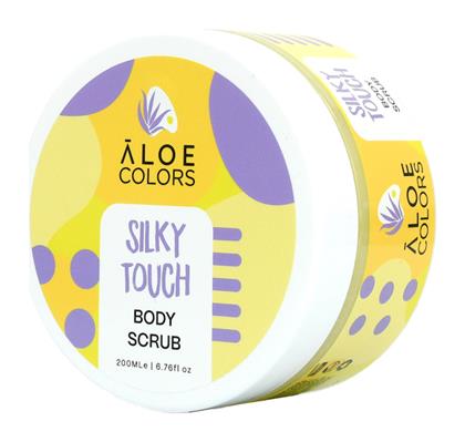 Silky Touch Scrub Σώματος 200ml Aloe Colors