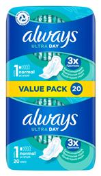 Σερβιέτες με Φτερά Νυκτός 20τμχ Always