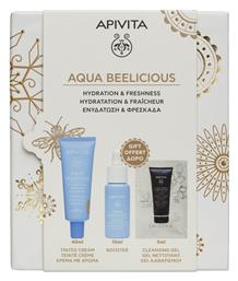 Aqua Beelicious Routine Σετ Περιποίησης για Ενυδάτωση, Καθαρισμό Προσώπου & Λάμψη Apivita
