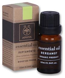 Bergamot Essential Oil Βιολογικό Αιθέριο Έλαιο Περγαμόντο 10ml Apivita