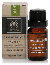 Tea Tree Essential Oil Βιολογικό Αιθέριο Έλαιο Tea Tree 10ml Apivita