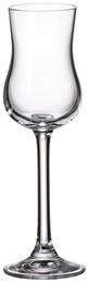 Grappa Ποτήρι Λικέρ/Ούζο από Γυαλί Κολωνάτο 85ml Bohemia