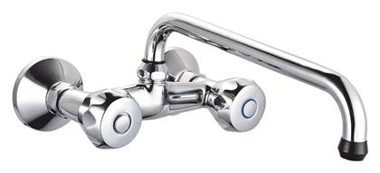 Μπαταρία Κουζίνας Τοίχου Γκρι Bormann