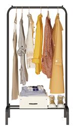 BPC2000 Κρεμάστρα Δαπέδου από Μέταλλο Μαύρη 80x45x160cm Bormann