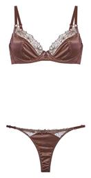 Δαντελένιο Σετ Εσωρούχων με Slip Celestino