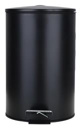 Χαρτοδοχειο Μπανιου Classic Soft Close 12lt Ματ Μαυρο - Estia