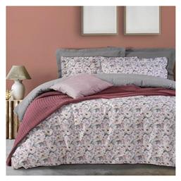 Σετ Σεντόνια Υπέρδιπλα 230x260 4780 Λευκό / Nude / Γκρι Das Home