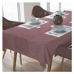 Τραπεζομάντηλο Αλέκιαστο Σετ 2τμχ Panama Olive 140x220εκ. Dimcol