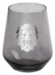 Jungle Lion Ποτήρι Ουίσκι από Γυαλί Ασημί 425ml Espiel