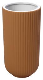 Βάζο Κεραμικό Πορτοκαλί Φ12xΥ23.8cm Espiel