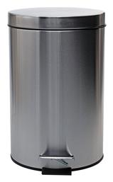 Χαρτοδοχειο Μπανιου Classic Ανοξειδωτο 12lt Ματ Ινοξ 02-0066 Estia