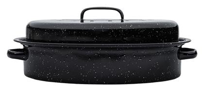 Γαστρα Enamel Εμαγιε 40x27x15cm 4.8lt Σχαρα - Estia