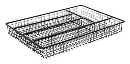 Θηκη Συρταριου Metal Black Μεταλλικη 36x26cm Μαυρη - Estia