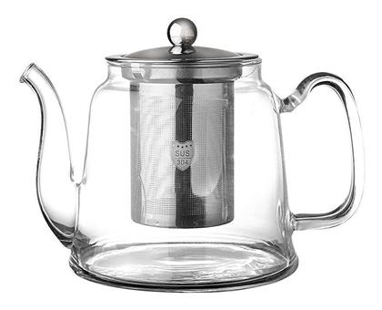 Τσαγιέρα με Φίλτρο Γυάλινη 1000ml Estia