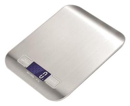Ψηφιακή Ζυγαριά 1gr/5kg Inox 300-70010 Eurolamp