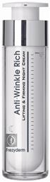 Anti-Wrinkle Rich Rich Συσφικτική Κρέμα Νυκτός 50ml Frezyderm