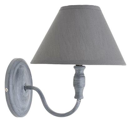 Φωτιστικό Τοίχου Γκρι Inart