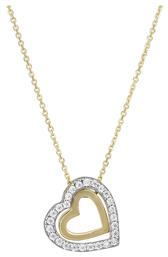 Κολιέ Διπλό από Χρυσό 9Κ