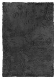 Feathery Αντιολισθητικό Shaggy 160x230cm Black Madi