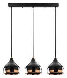 Precious Κρεμαστό Φωτιστικό Μαύρο 67x17x111εκ. Megapap