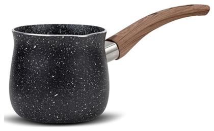 Μπρίκι από Αλουμίνιο Nature σε Μαύρο Χρώμα Αντικολλητικό 600ml Nava