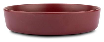 Soho Πιάτο Βαθύ Κεραμικό Κόκκινο με Διάμετρο 21.5cm Nava