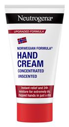 Concentrated Unscented Κρέμα Χεριών Neutrogena