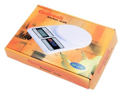 Ψηφιακή Ζυγαριά 1gr/7kg Λευκή SF-400 - Rolinger