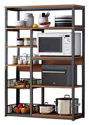 Leena Ραφιέρα Κουζίνας Μεταλλική 80x30x142cm Pakketo