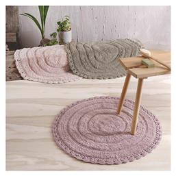 Πατάκι Μπάνιου Βαμβακερό Στρογγυλό Opal Rythmos