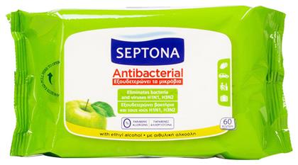 Antibacterial Αντισηπτικό Μαντηλάκι Χεριών Septona