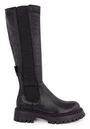 Γυναικείες Μπότες με Μεσαίο Τακούνι & Λάστιχο Seven