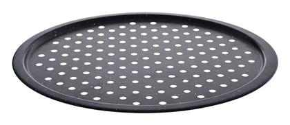 Ταψι Πιτσας Αντικολλητικο Ανθρακουχου Χαλυβα Τρυπητο 33cm - Homely