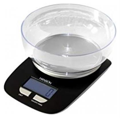 Classic Bowl Ψηφιακή με Κάδο 1gr/5kg Μαύρη 14643 Terraillon