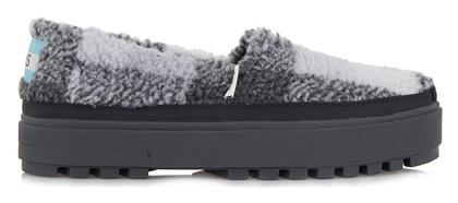 Υφασμάτινες Γυναικείες Εσπαντρίγιες σε Γκρι Χρώμα Toms