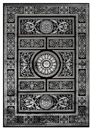 23623-995 Σετ Χαλιά Κρεβατοκάμαρας Craft Μαύρο/Ασημί 161-0-355-23623-995 3τμχ Tzikas Carpets