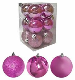 1132568 Κρεμαστές Μπάλες 8εκ. Σετ 6τμχ - XMASfest