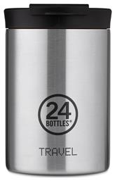 Travel Tumbler Δοχείο Φαγητού Θερμός Inox Ασημί 24Bottles