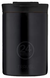 Travel Tumbler Δοχείο Φαγητού Θερμός Inox Μαύρο 24Bottles