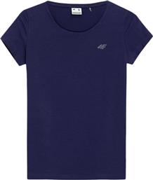 4F Γυναικείο Αθλητικό T-shirt Navy Μπλε από το MybrandShoes