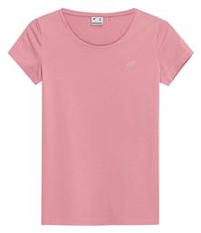 Γυναικείο Αθλητικό T-shirt Ροζ 4F από το MybrandShoes