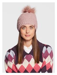 Pom Pom Beanie Γυναικείος Σκούφος Πλεκτός 4F
