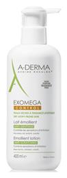 A-Derma Exomega Control Emollient Lotion 400ml - A Derma