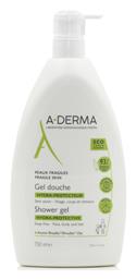 A-Derma Hydra-Protective Αφρόλουτρο σε Gel για Μαλλιά , Πρόσωπο & Σώμα 750ml - A Derma