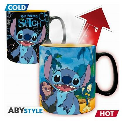 Lilo & Stitch Heat Change Κούπα Κεραμική Πολύχρωμη Abysse