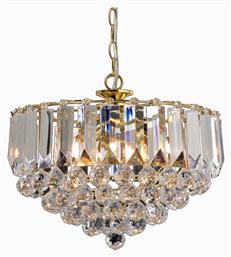 Grappa Πολυέλαιος 3xE14 με Κρύσταλλα SF175323 Aca