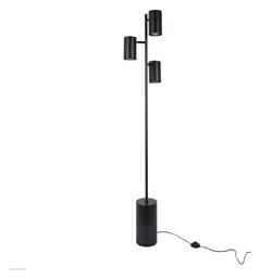 Kenneth Φωτιστικό Δαπέδου Υ165εκ. Μαύρο Aca