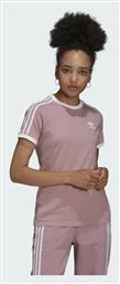 Adicolor Classics 3-Stripes Γυναικείο T-shirt Magic Mauve Adidas