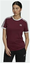 Adicolor Classics 3 Stripes Γυναικείο T-shirt Μωβ Adidas